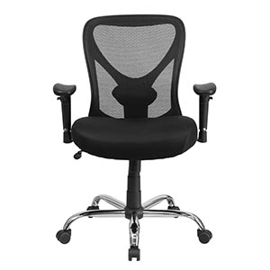 Hercules Series Black Mesh Executive Swivel Chair with Ratchet Back Review